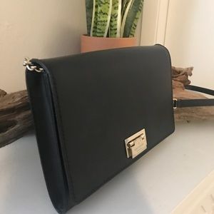 Kate Spade Black & Gold chain Crossbody bag